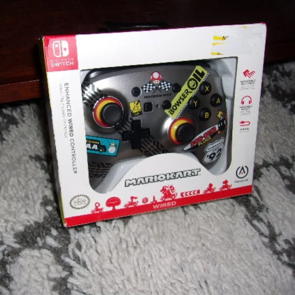 PowerA Enhanced Wired Controller for Nintendo Switch - Mario Kart